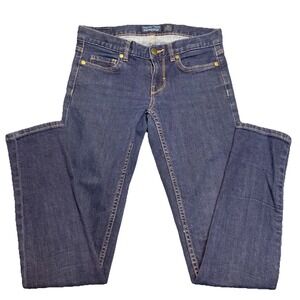 Patagonia Jeans Women's 26 Blue Organic Cotton Denim Stretch Slim Skinny Leg